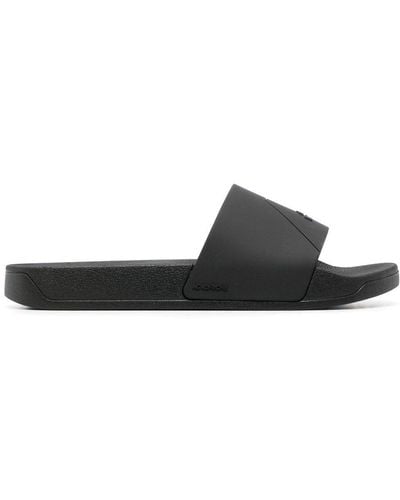 A_COLD_WALL* Embossed-logo Open-toe Slides - Black