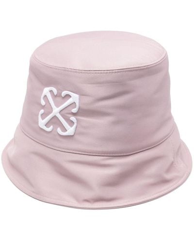 Off-White c/o Virgil Abloh Arrows-motif Bucket Hat - Pink