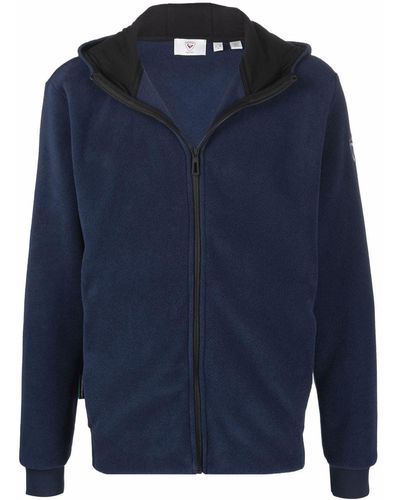 Rossignol Zip Front Fleece Sweater - Blue