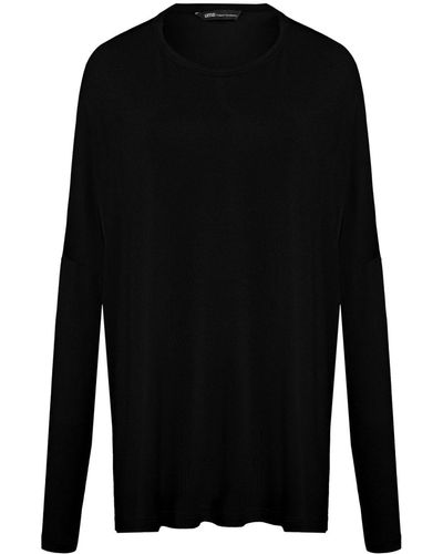 UMA | Raquel Davidowicz Round-neck Long-sleeve T-shirt - Black
