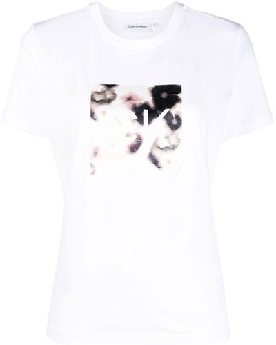 Calvin Klein グラフィック Tシャツ - ホワイト