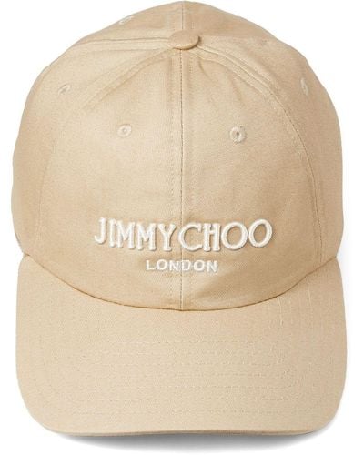 Jimmy Choo Cappello da baseball con ricamo - Neutro