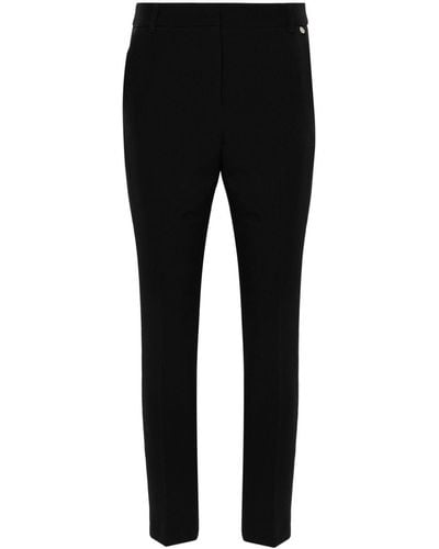 Liu Jo Slim-fit Tailored Trousers - Black