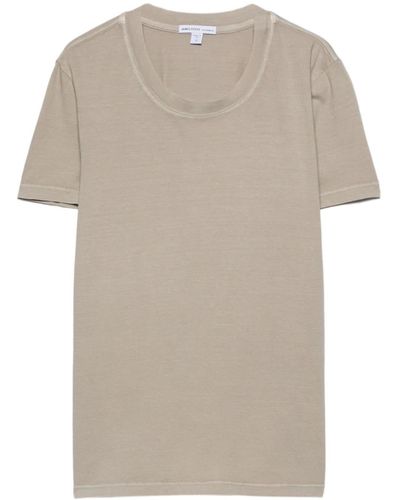 James Perse Klassisches T-Shirt - Weiß