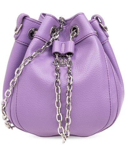 Vivienne Westwood Small Chrissy Bucket Bag - Purple