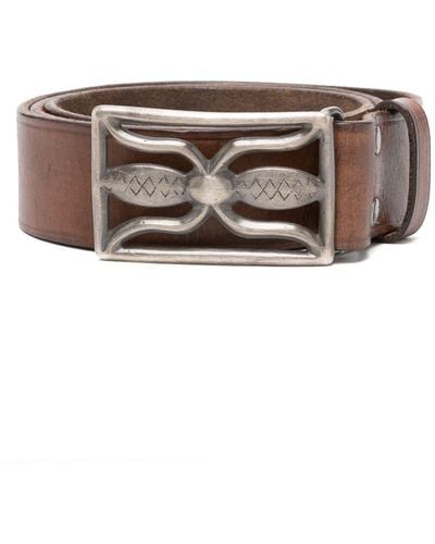 Polo Ralph Lauren Hawkins Leather Belt - Brown