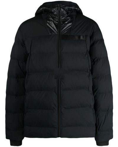 On Shoes Challenger Hooded Quilted Jacket - Black