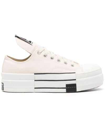 Converse X DRKSHDW Sneakers mit Oversized-Zunge - Natur