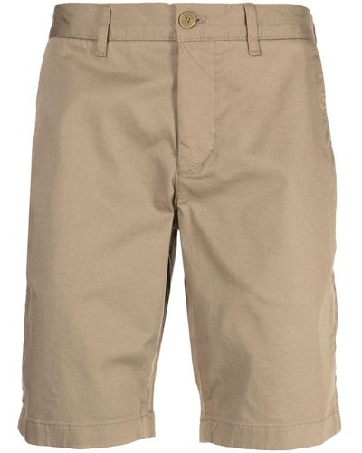 Lacoste Slim-cut Chino Shorts - Natural