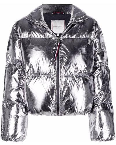Tommy Hilfiger Down-feather Puffer Jacket - Metallic