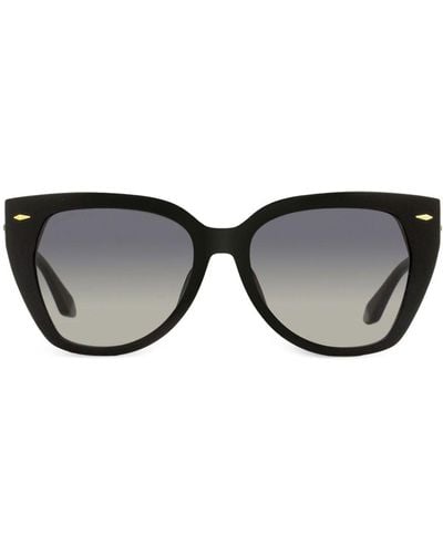 Longines Butterfly-frame Sunglasses - Black