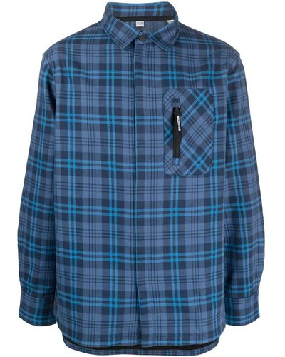 Rossignol Plaid Flannel Shirt - Blue