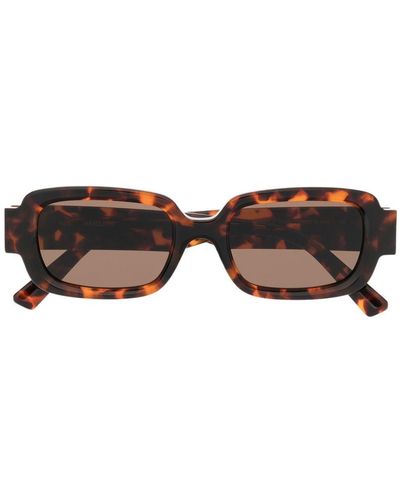 Ambush Thia Sonnenbrille mit eckigem Gestell - Braun