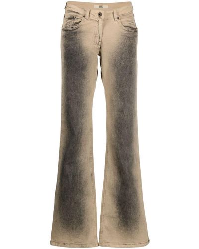 KNWLS Alice Flared-leg Jeans - Natural