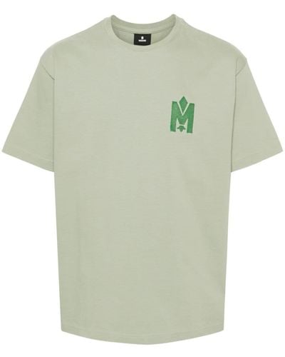 Mackage Tee Velvet-logo T-shirt - Green