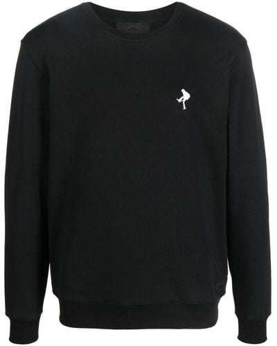 Limitato Photograph-print Long-sleeved Sweatshirt - Black