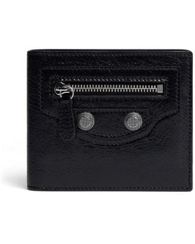 Balenciaga Le Cagole Mini Bi-fold Wallet - Black