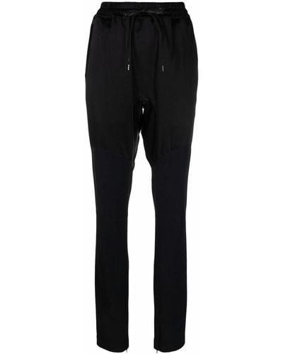 Vivienne Westwood Pantalones de chándal Booty de talle alto - Negro