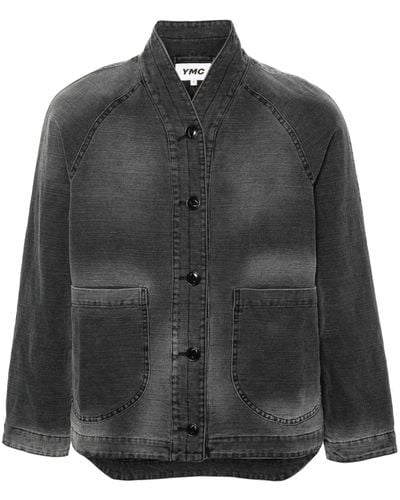 YMC Erkin V-neck Jacket - Black
