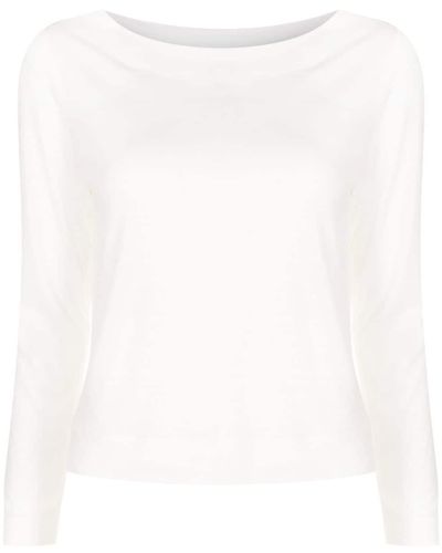 Lygia & Nanny Crew-neck Jersey T-shirt - White