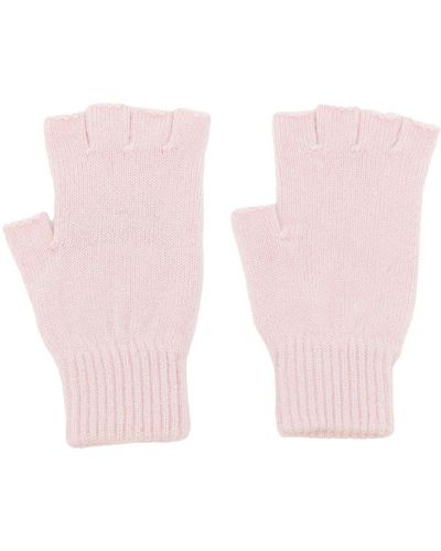 Pringle of Scotland Vingerloze Handschoenen - Roze