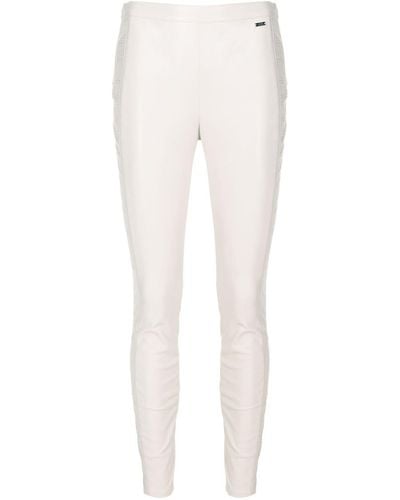 Armani Exchange Mid-rise Skinny Trousers - White