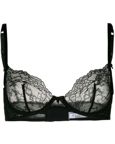 Gilda & Pearl Soutien-gorge en dentelle L'Amour - Noir