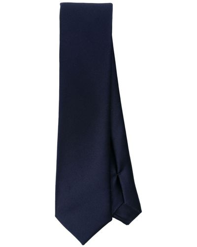 Dolce & Gabbana Corbata con extremo en punta - Azul
