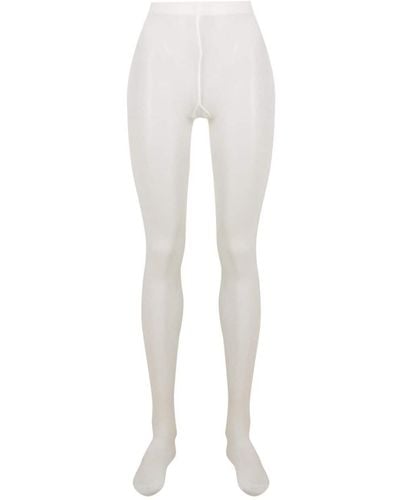 Wolford High-waisted Merino Tights - White