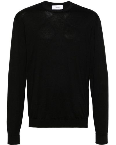 Lardini Pullover mit rundem Ausschnitt - Schwarz
