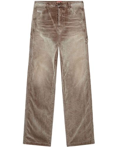 DIESEL D-livery 068jf Straight-leg Jeans - Natural