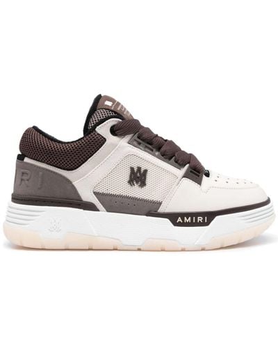 Amiri Sneakers ma-1 de piel - Blanco
