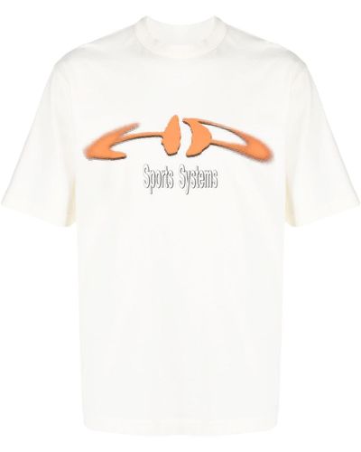 Heron Preston T-shirt Sports System - Bianco