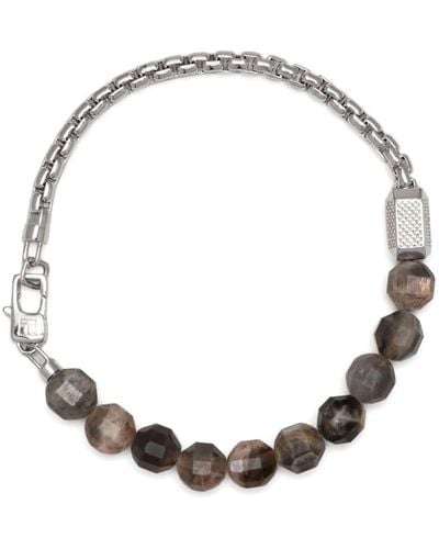 Tateossian Bracelet Hexade à perles - Métallisé