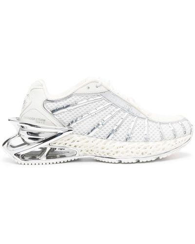 Philipp Plein Thunderstorm Genx Sneakers - White