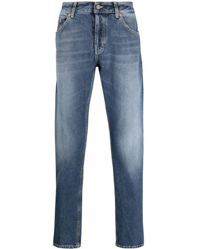 Dondup Straight-leg Denim Jeans - Blue