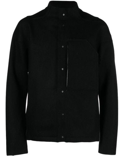 ACRONYM J70-bu Wool Shirt Jacket - Black
