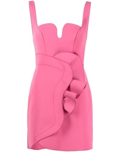 Acler Wexford Ruffled Minidress - Pink
