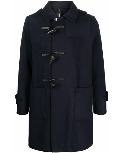 Mackintosh Ravenna Duffle Coat - Blue
