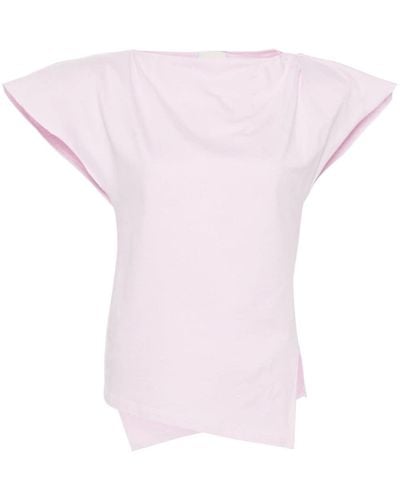 Isabel Marant Sebani T-Shirt aus Bio-Baumwolle - Pink