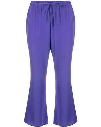 ..,merci Pantalon à taille haute - Violet