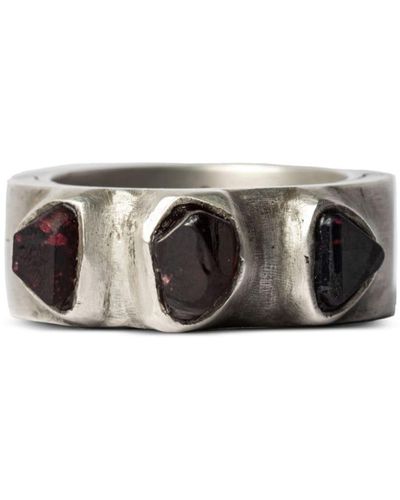 Parts Of 4 Sistema Sterling-silver Spinel Ring - Metallic