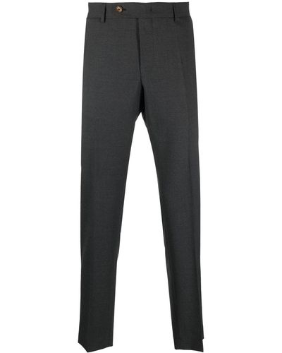 Windsor. Slim-cut Pleated Pants - Gray