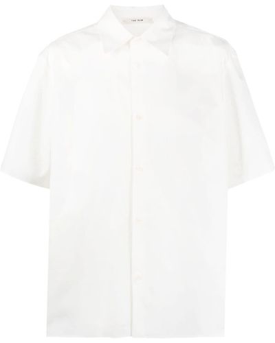 The Row Patrick Short-sleeve Shirt - White