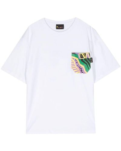 Mauna Kea Crazy Cocco Cotton T-shirt - White