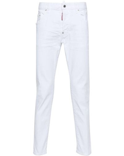DSquared² Skater Slim-Fit-Jeans - Weiß