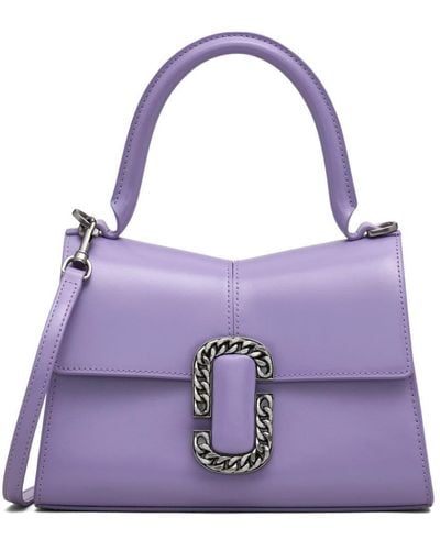 Marc Jacobs The Top Handle Bag - Purple