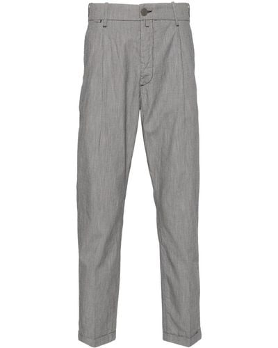 Jacob Cohen Henry Houndstooth Chinos - Grey