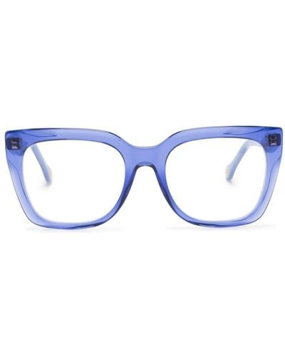Carolina Herrera Her 0227 Brille im Butterfly-Design - Blau