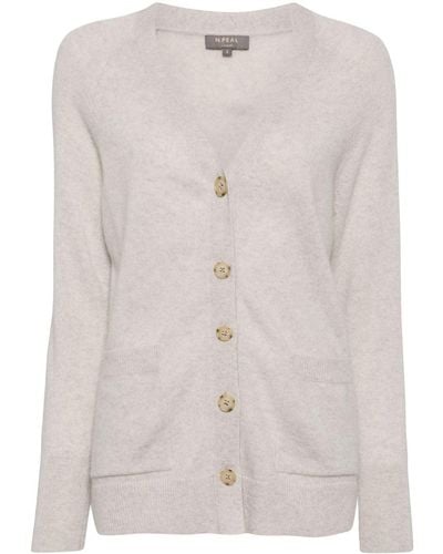 N.Peal Cashmere Erin Cashmere Cardigan - グレー